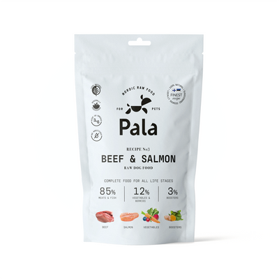 Pala Recipe 3 / Okse & laks - 100 gram