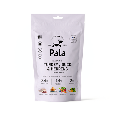 Pala Recipe 6 / Kalkun, and & sild - 100 gram