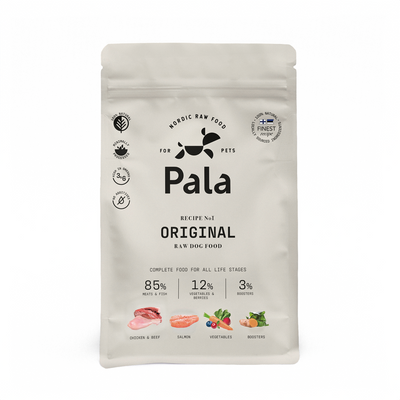 Pala Recipe 1 / Kylling, okse & laks - 1 kg